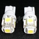 2x New T10 194 168 W5W 5-SMD Car Side Wedge LED White 10083
