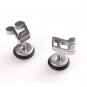 2x Nice Stainless Steel Music Note Shaped Studs Earring YL497