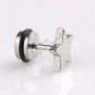 2x Nice Stainless Steel Star Shaped Studs Earring YL496