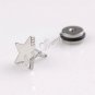 2x Nice Stainless Steel Star Shaped Studs Earring YL496