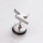 2x Nice Stainless Steel lightening Shaped Studs Earring YL499