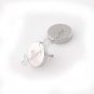2x New Mens Earring Ear Stud Stainless Steel 14mm YL122-14