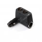 12V 3 Way Socket Car Cigar Lighter Splitter /w 1 USB Port A0108