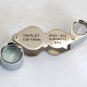 Jeweler Loupe Magnifier Magnifying Double Power 10x&20x A0018