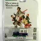 GreenLight GREEN MACHINE 1971 Jeep DJ-5 Norman Rockwell Series 1