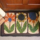 Primitive Flowers Rug Hooking Pattern