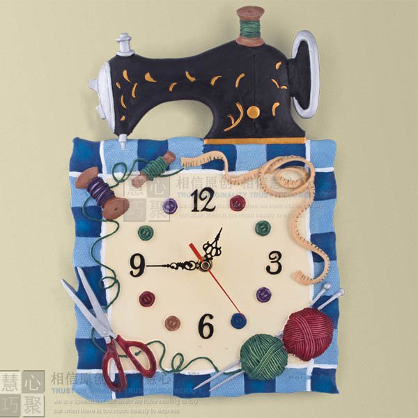 Resin Wall Clock-2