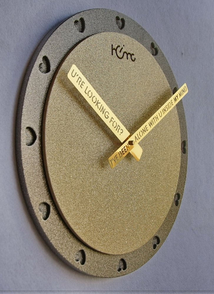 Looking for Love Wall Clock