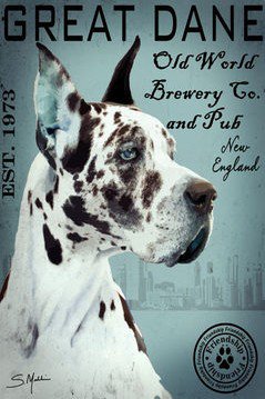 Dog Breed Animal Canvas Print - MPF002