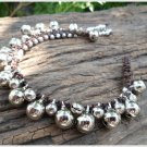 Silver Beads Bell Bracelet