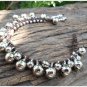 Silver Beads Bell Bracelet