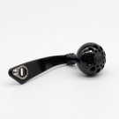 Handle (3") Black 36mm  Knob (ALU) fits  4mmx7mm & 5mmx8mm Daiwa BaitCasters