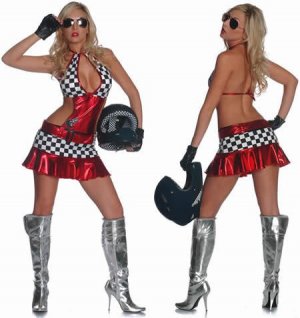 RACER CHICK COSTUME