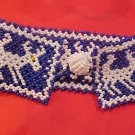 Indian Eskimo Beaded Raindeer Bracelet