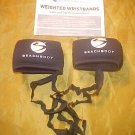 BeachBody Weighted WristBands 1 LB Each Dance Workout Like New w/ Instructions