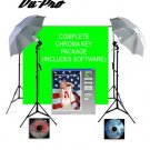 Vu-Pro Complete Basic Chromakey Digital Studio Package.