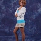 "BISCAY BLUE"  MUSLIN BACKDROP PHOTO BACKGROUND 10X10
