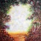 30-281 Special 8x10 Hand Painted Scenic Muslin Background