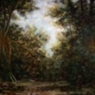 MS118 Special 8x10 Hand Painted Scenic Muslin Background