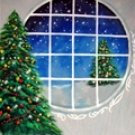 XM-50 Special 8x10 Hand Painted Scenic Muslin Background