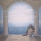 0014 Premium Hand Painted Scenic Muslin Photo Backdrop