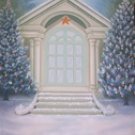 0017 PPremium Hand Painted Scenic Muslin Photo Backdrop
