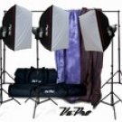 Vu-Pro Complete Pro Package #4 Photo Lighting, Backdrops, Backdrop Stand, Digital Backdrops Kit