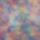Rainbowrific Muslin Photo Backdrop, Hand Painted Photography Studio Background