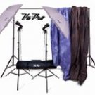 Vu-Pro Complete Home Studio Package #1 Includes Lights, Stands, Backdrops