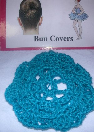 Ravelry: Ballet Lace Crochet Hair Accessory - Bun Cover pattern by