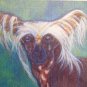 Chinese Crested portrait - Personalized Notecards