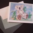 Koala Baby- Personalized Notecards Timeless Memories Art
