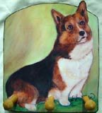 Pembroke Welsh Corgi Dog Key or Leash - Rack -Holder handmade decorative gifts