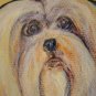 Leash Holder Lhasa Apso Dog leash rack key wood per holder