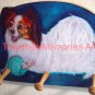 Papillon dog handmade wood leash holder rack key holder whimsical handcrafted gifts