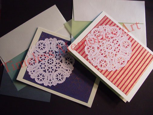 greeting Cards personalized handmade custom photo greeting card set4