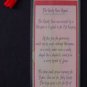 Candy Cane Legend Personalized bookmarkers Set of 4 Bookmark