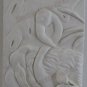 FLAMINGO Flamingos Bass Relief HIGH RELIEF PLASTER SCULPTURE