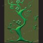 shamrock luck Shamrocks Irish tree Personalized Custom name art print St. Patrick's