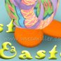 NEPHEW First's Easter Card Baby duckling Handmade whimsey greeting card
