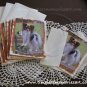 Papillon dog on park bench toy dog papillon breed handmade notecards  custom cards