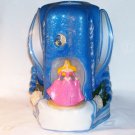 Hand Carved Candle with Disney Princess Sleeping Beauty Figurine