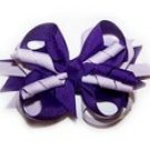 Purple 'N Lavender Loopy Hairbow