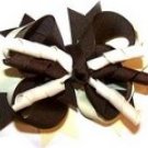 Brown 'N Cream Loopy Hairbow