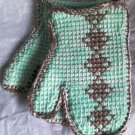 Pistachio Oven Mitts by Luxury Sweets®