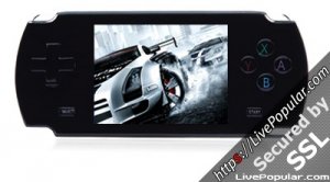 Dingoo A-330 Emulator Game Console built-in wireless receivers (Black)