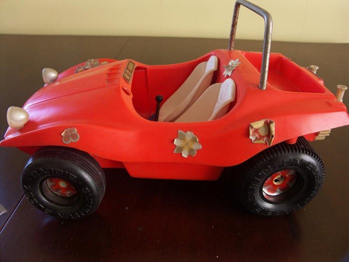 barbie buggy car