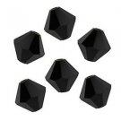 4MM JET SWAROVSKI BICONE CRYSTALS