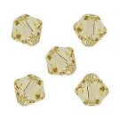 4MM JONQUIL SWAROVSKI BICONE CRYSTALS