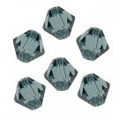 4MM INDIAN SAPPHIRE SWAROVSKI BICONE CRYSTALS
